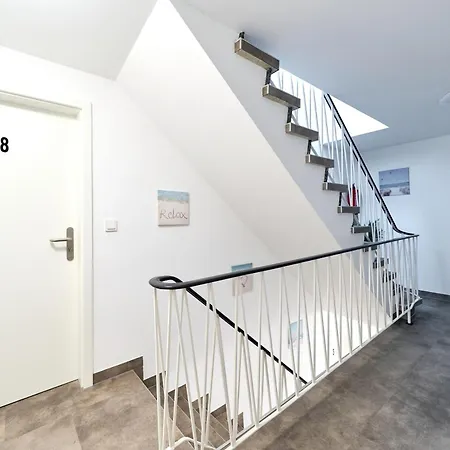 公寓 Haus Strandzeit Nordhafen - App 2 格洛米茨
